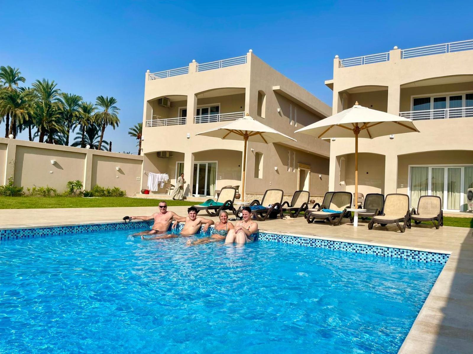 Royal Nile Villas - Nile View Apartment 2 Louxor Extérieur photo